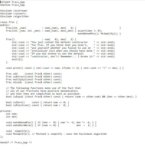 C++ program! Please read the directions below and | Chegg.com