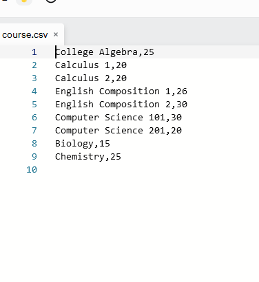 Student & Class Roster NOTE: This is an adaptation of | Chegg.com