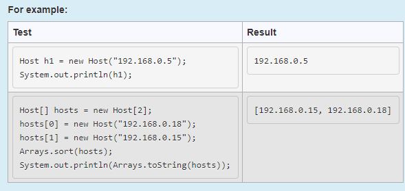 Solved Complete the Host class below. The Host class | Chegg.com