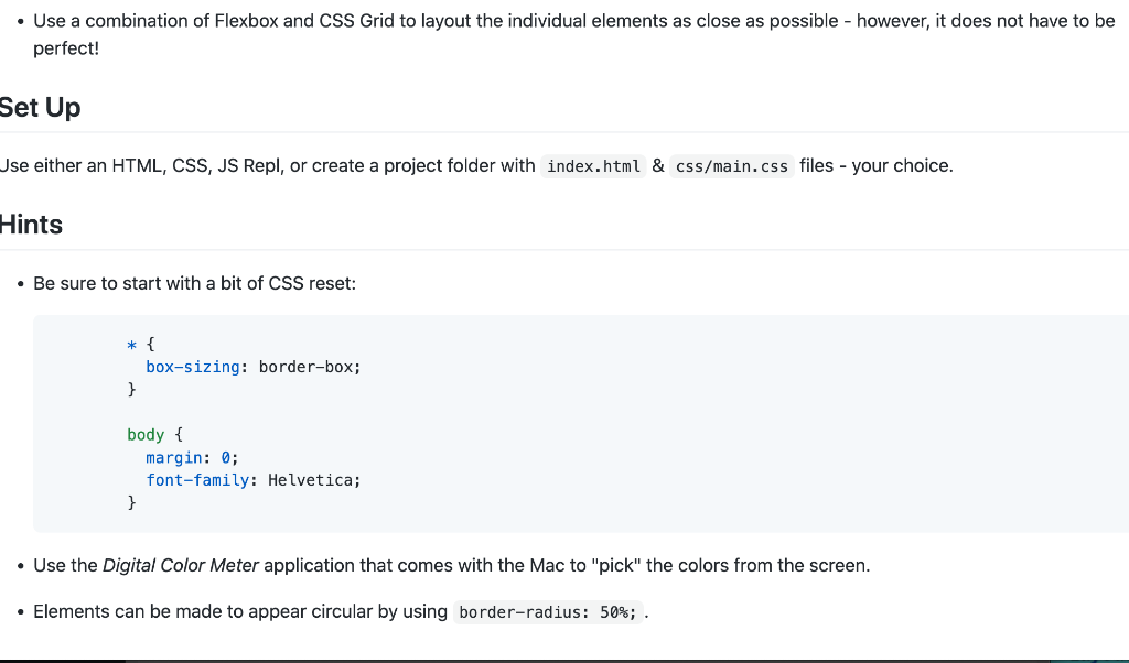 Solved html and css (grid/flexbox) only for this profile | Chegg.com