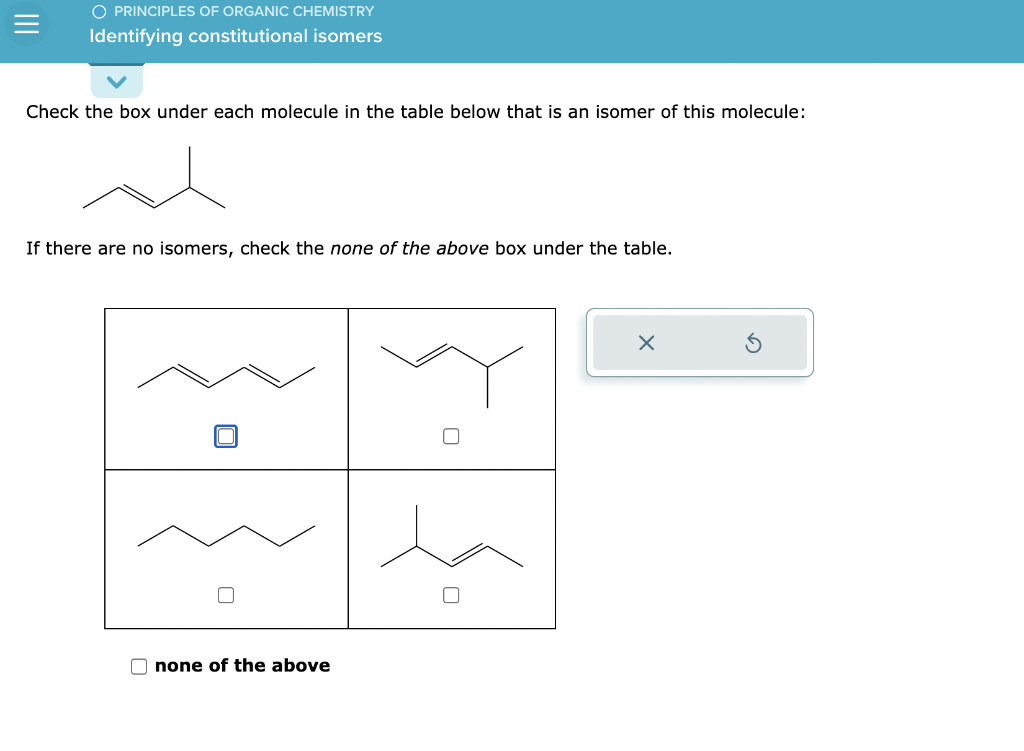 Solved Check the box under each molecule in the table below