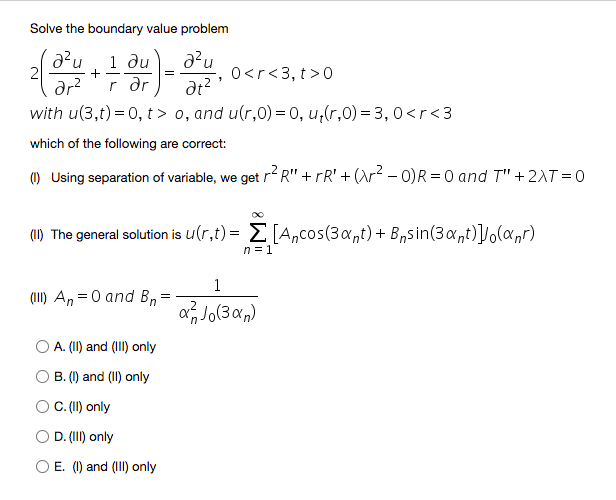 Solved Solve the boundary value problem | Chegg.com