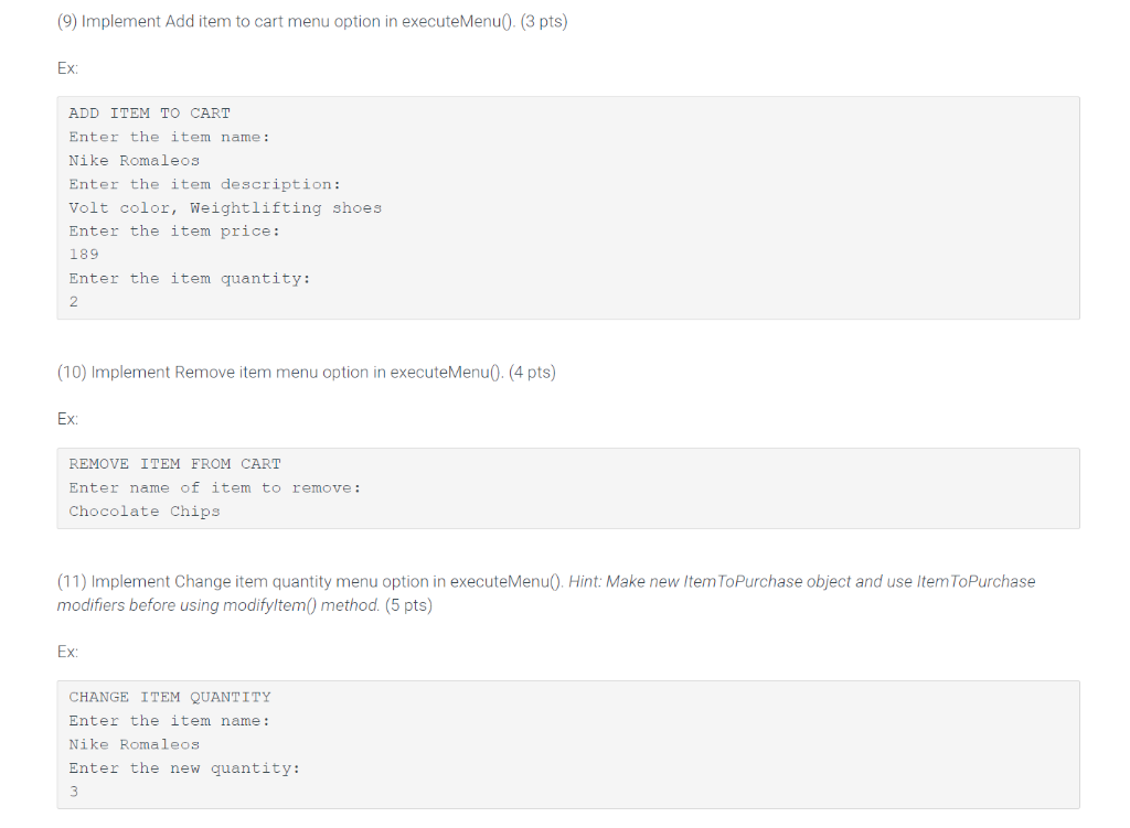 Solved JAVA PROGRAMMERS ONLY(Try programming it) Hello, I | Chegg.com