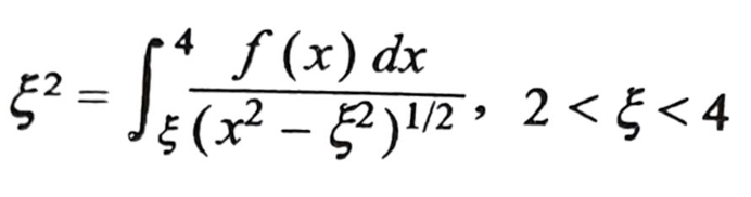 Solve the singular integral equation step by step and | Chegg.com