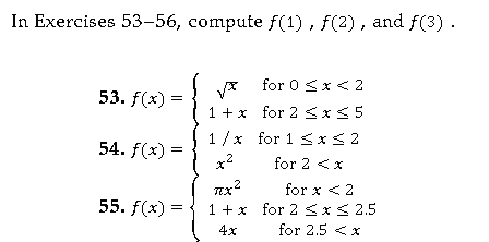Solved In Exercises 53-55, ﻿compute f(1),f(2), ﻿and | Chegg.com