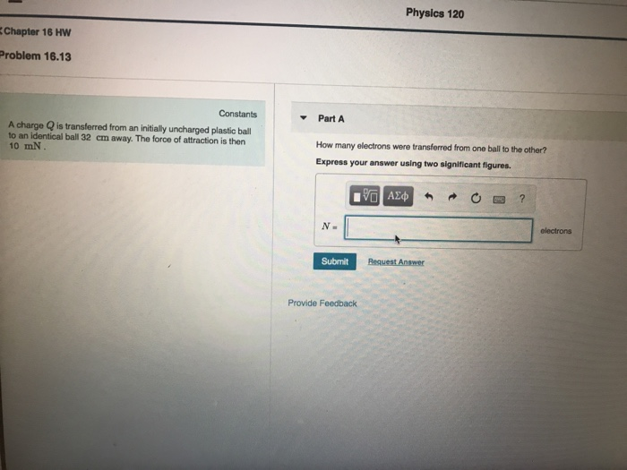 Solved Physics 120 Chapter 16 HW Problem 16.13 Constants A | Chegg.com