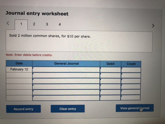 Solved: Exercise 18-5 Issuance Of Shares; Noncash Consider... | Chegg.com
