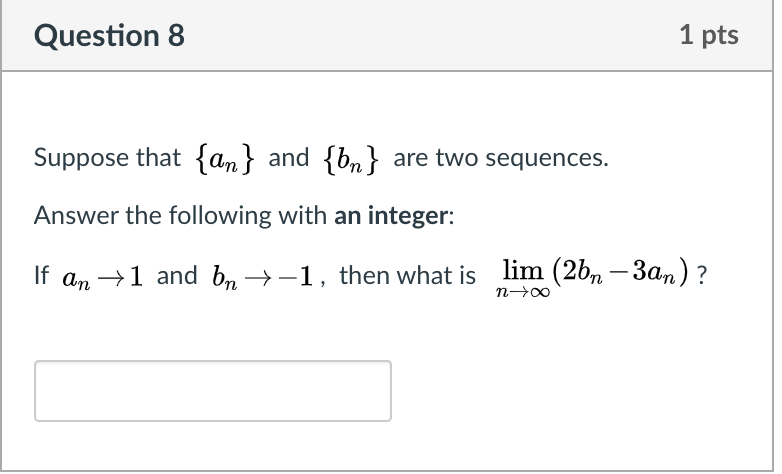 Solved Question 7 1 pts Which of the following sequences | Chegg.com