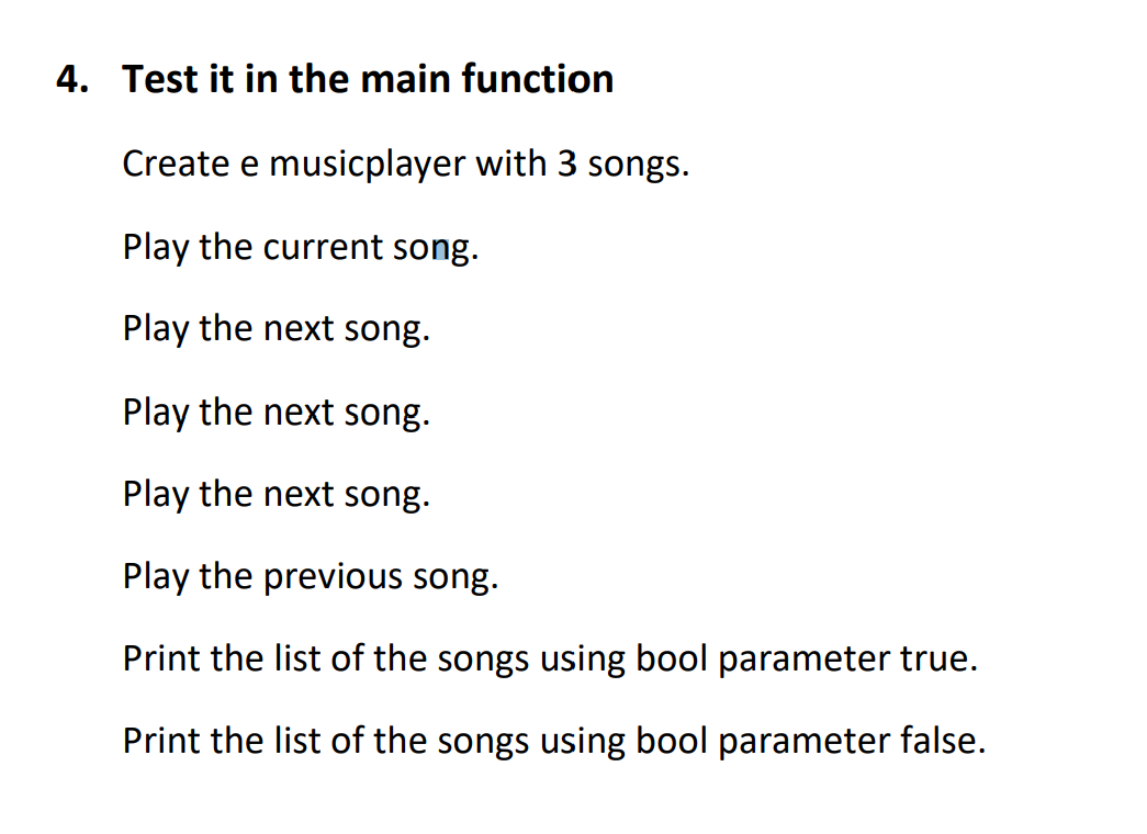 Solved Write a program in C++ language that implements a | Chegg.com