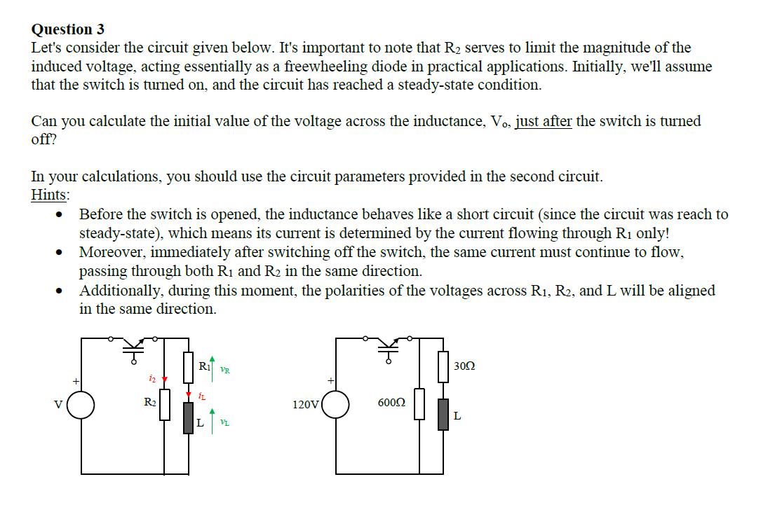 Solved Let's consider the circuit given below. It's | Chegg.com