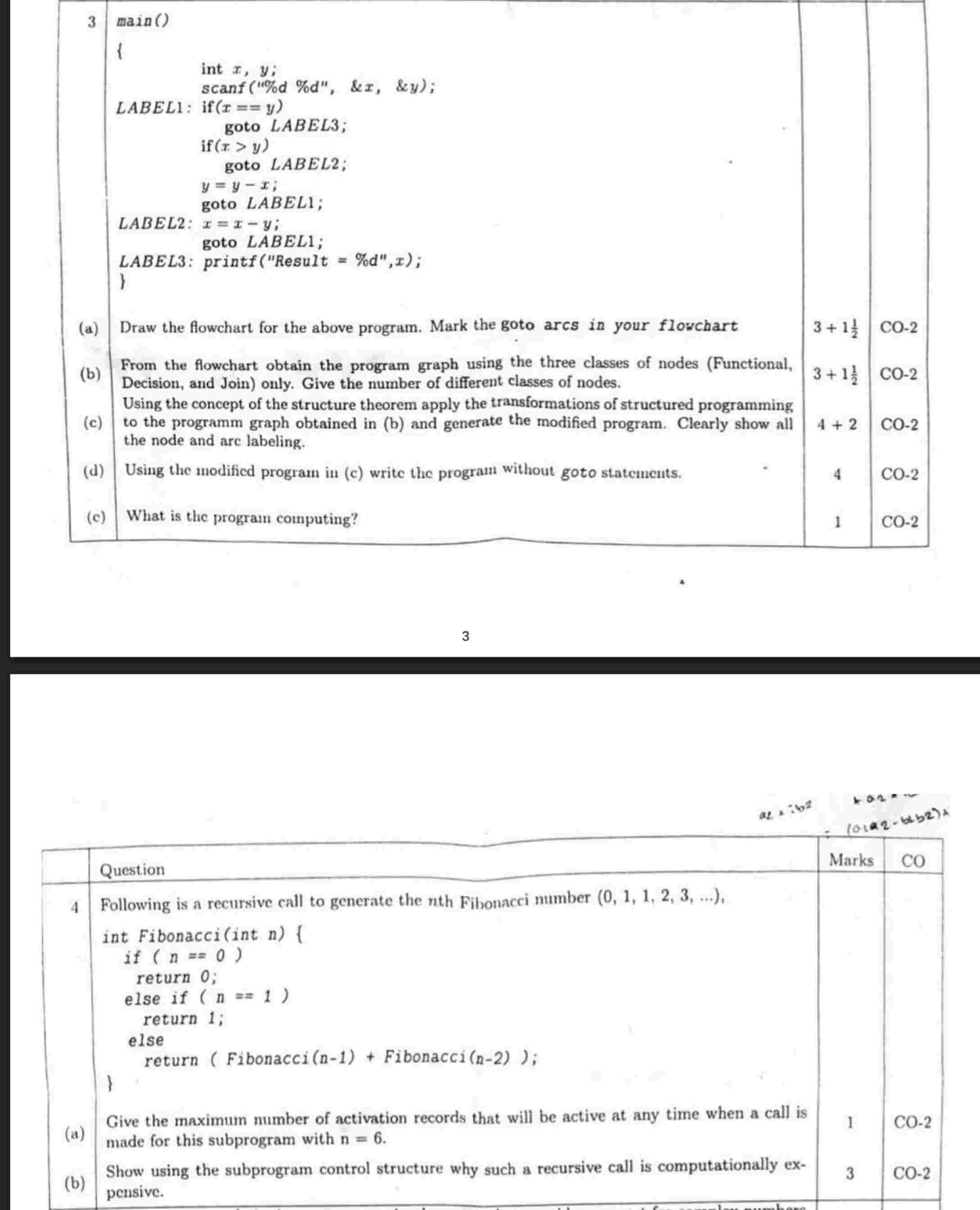 Solved answer question 3,4 ﻿in details | Chegg.com