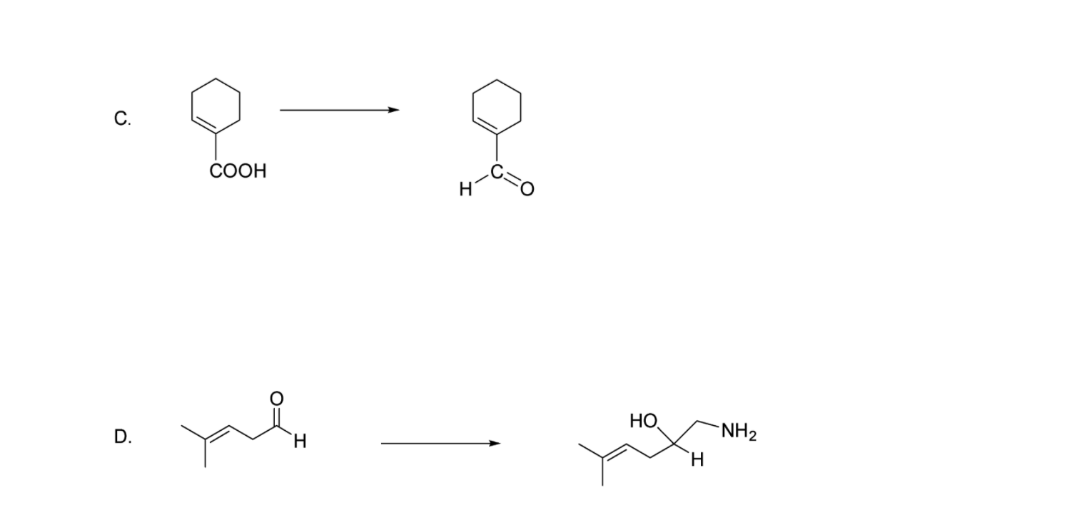 Solved Reaction steps/ mechanism and reagents needed for | Chegg.com