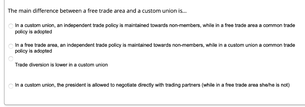 solved-the-main-difference-between-a-free-trade-area-and-a-chegg