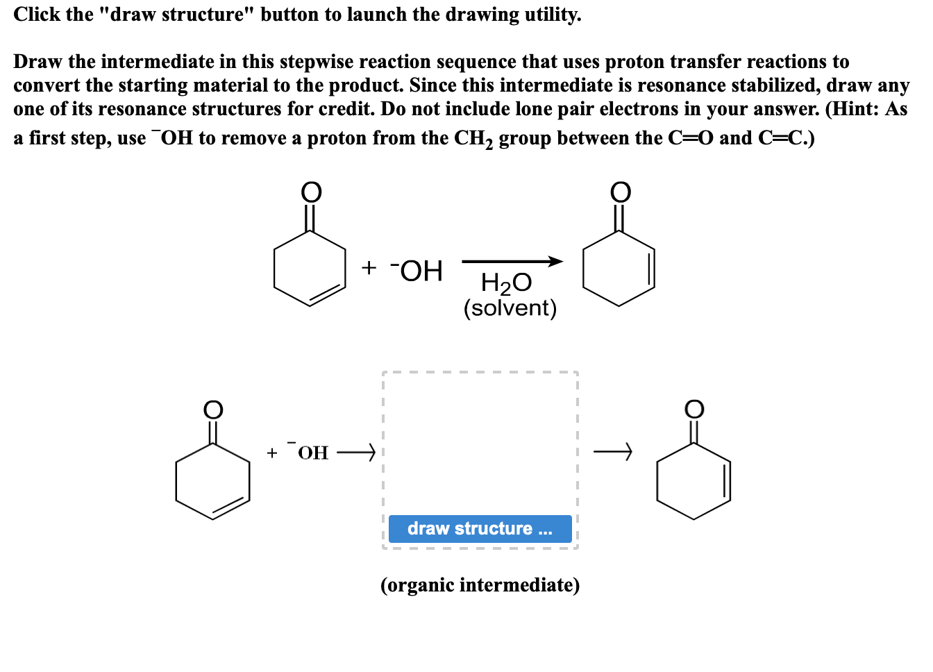Solved Click the "draw structure" button to launch the | Chegg.com