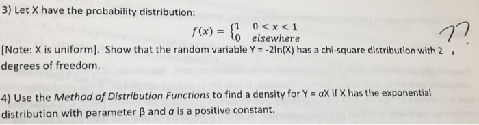 Solved Let X have the probability distribution: f(x) = {1 0 | Chegg.com