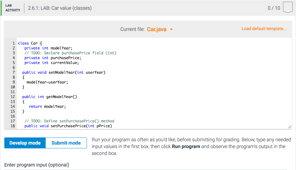 2-6-lab-car-value-classes-given-main-complete-chegg