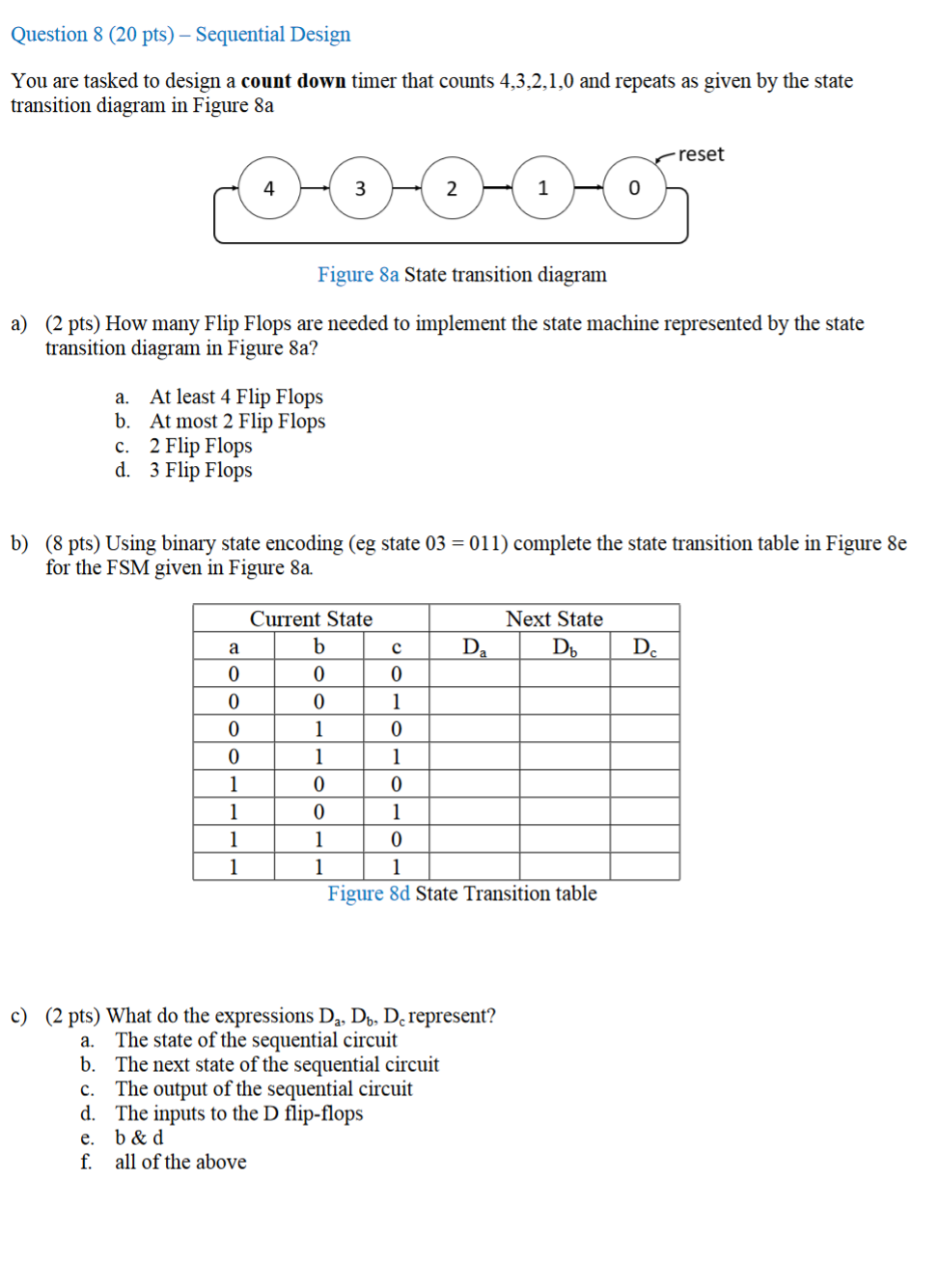 Solved - Question 8 (20 pts) - Sequential Design You are | Chegg.com