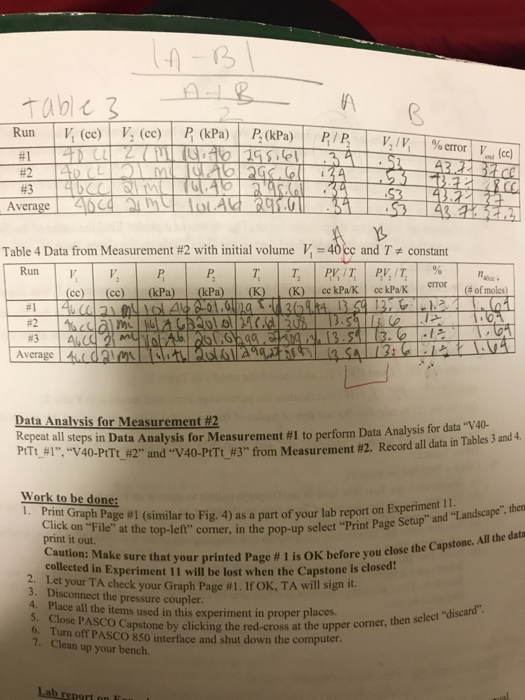 ideal gas law simple experiment