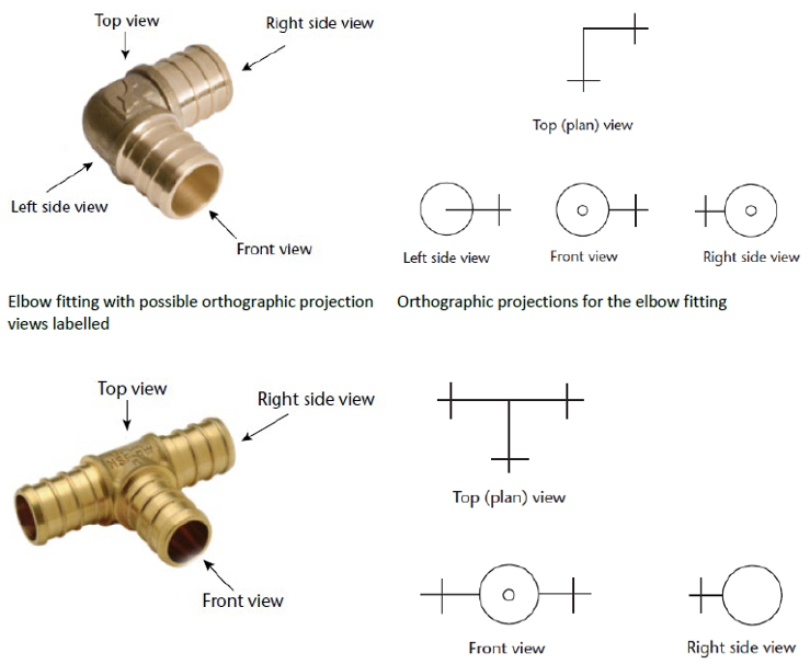 plumbing isometric drawing symbols
