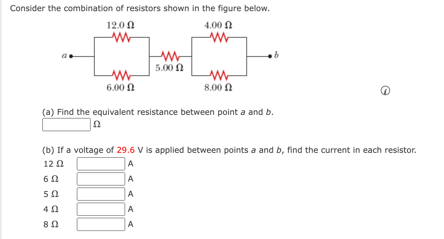 Solved Consider the combination of resistors shown in the