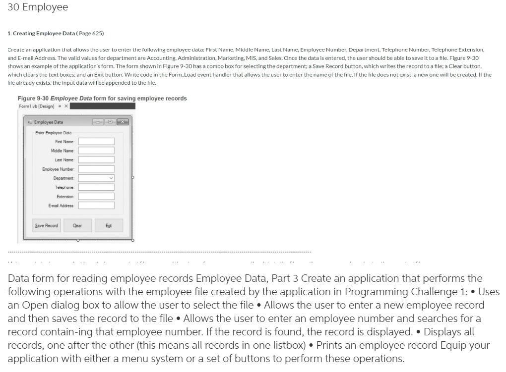 Solved PLEASE HELP! Creating Employee Data Part 1! Can I | Chegg.com