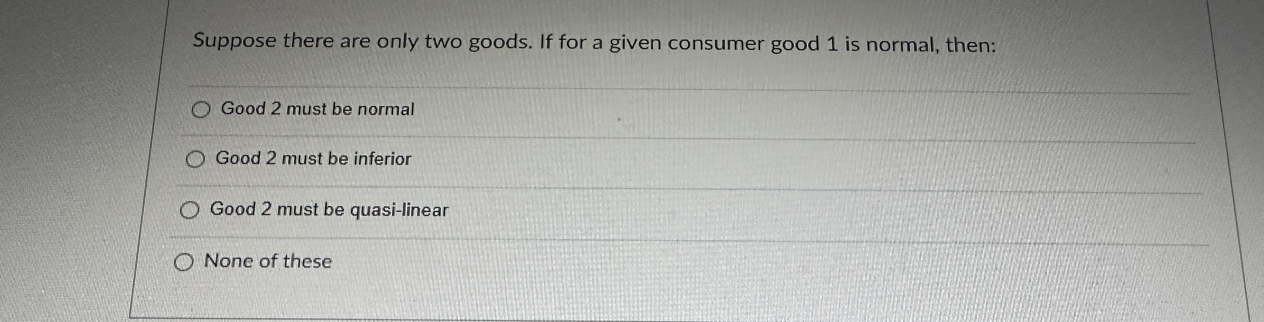 Solved Consider a market with ten consumers and five | Chegg.com