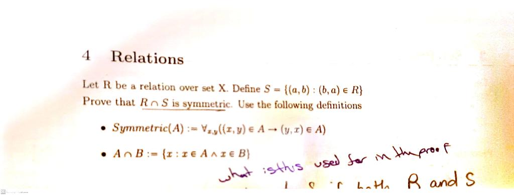 Solved 2 Short Answer A) Consider R={(a,b):a+b=10}. Prove | Chegg.com