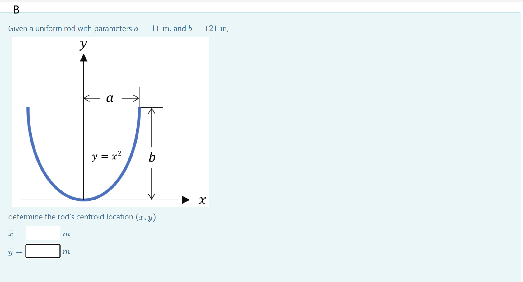 Solved Q1. A Given A = 17 M, B= 2 M, And N = 4, у B Y = B – | Chegg.com