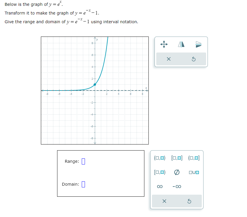 Graph Of Y E X