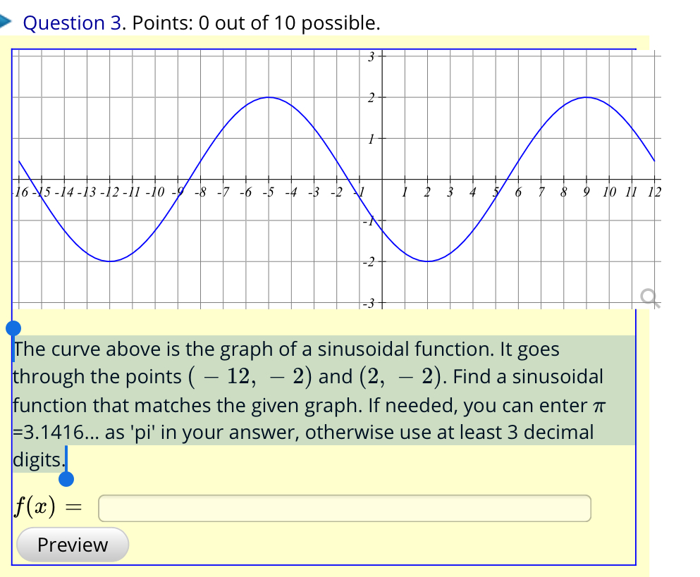 solved-the-curve-above-is-the-graph-of-a-sinusoidal-chegg