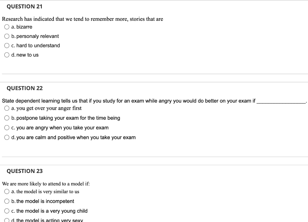 Solved Please help me answer ALL these questions CORRECTLY | Chegg.com