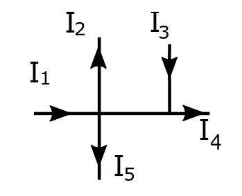 Solved The junctions of some circuit are shown in the figure | Chegg.com