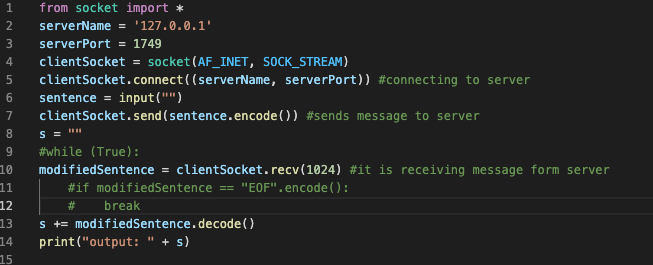 Solved im trying to get the client the files inside of the | Chegg.com