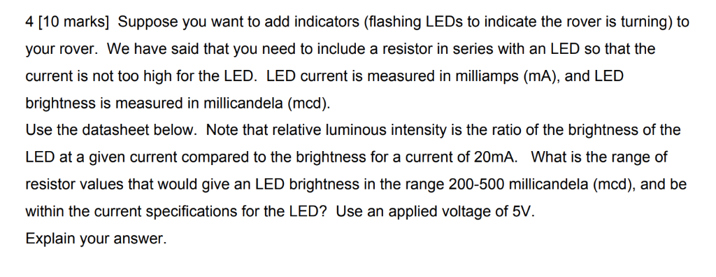 Mcd Led Example Suppose you want to add indicators (flashing LEDs to | Chegg.com