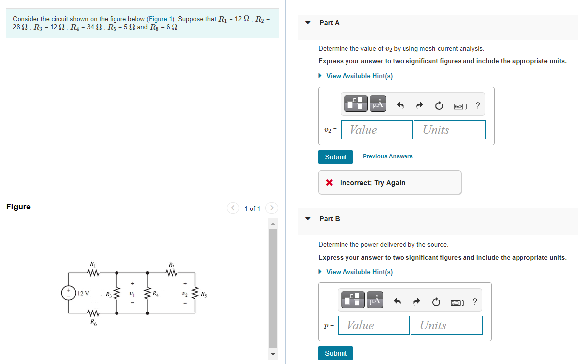 Solved Consider The Circuit Shown On The Figure Below | Chegg.com