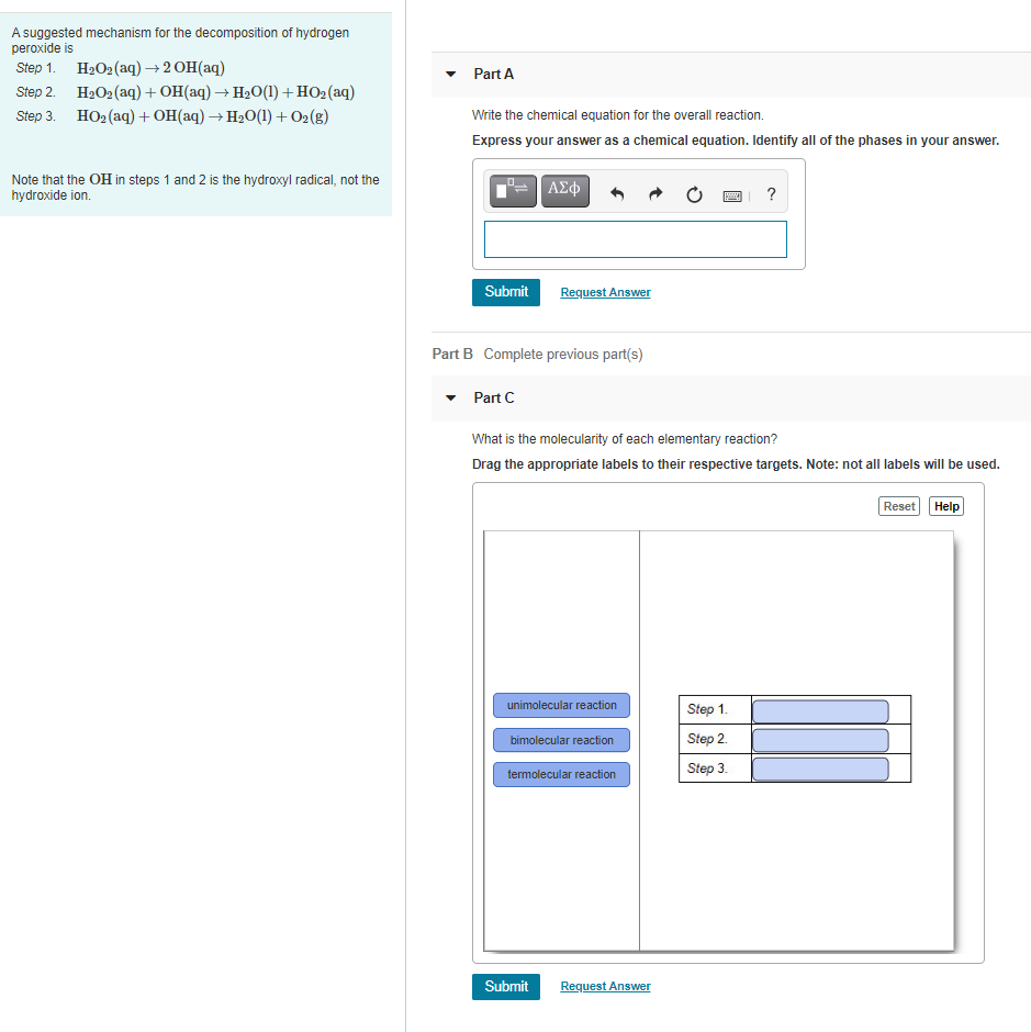 solved-a-suggested-mechanism-for-the-decomposition-of-chegg