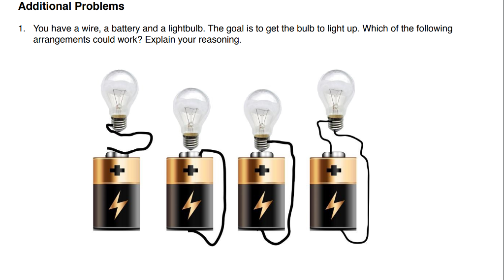 How To Light A Lightbulb With Battery And Wire