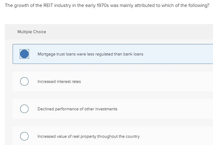 in the real estate lending business assignment refers to