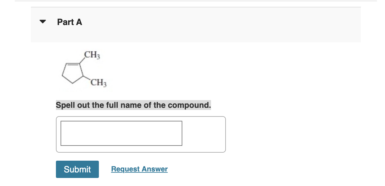 Spell Out The Full Name Of The Compound