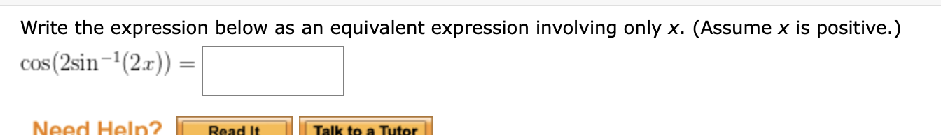 Solved Write the expression below as an equivalent | Chegg.com