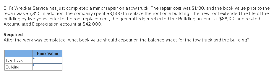 Repair/Replacement Costs - List, Page 197