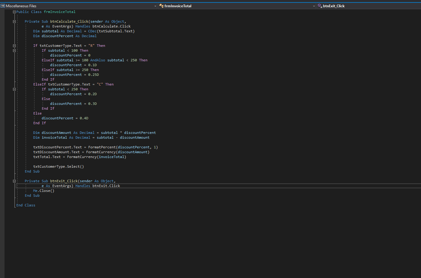 Solved I'm having issues trying to get this excercise 8-1 in | Chegg.com