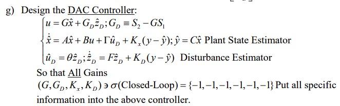 Solved A≡[0010];B≡[01];C≡[11]Let {x˙=Ax+Bu+ΓuDy=Cx with | Chegg.com