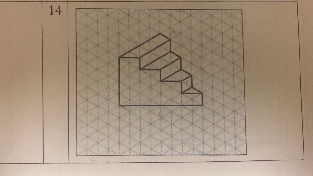 Solved Multiview drawing with third-angle projection. How to | Chegg.com