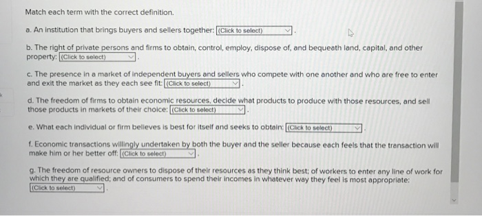 Solved Match each term with the correct definition. a, An | Chegg.com