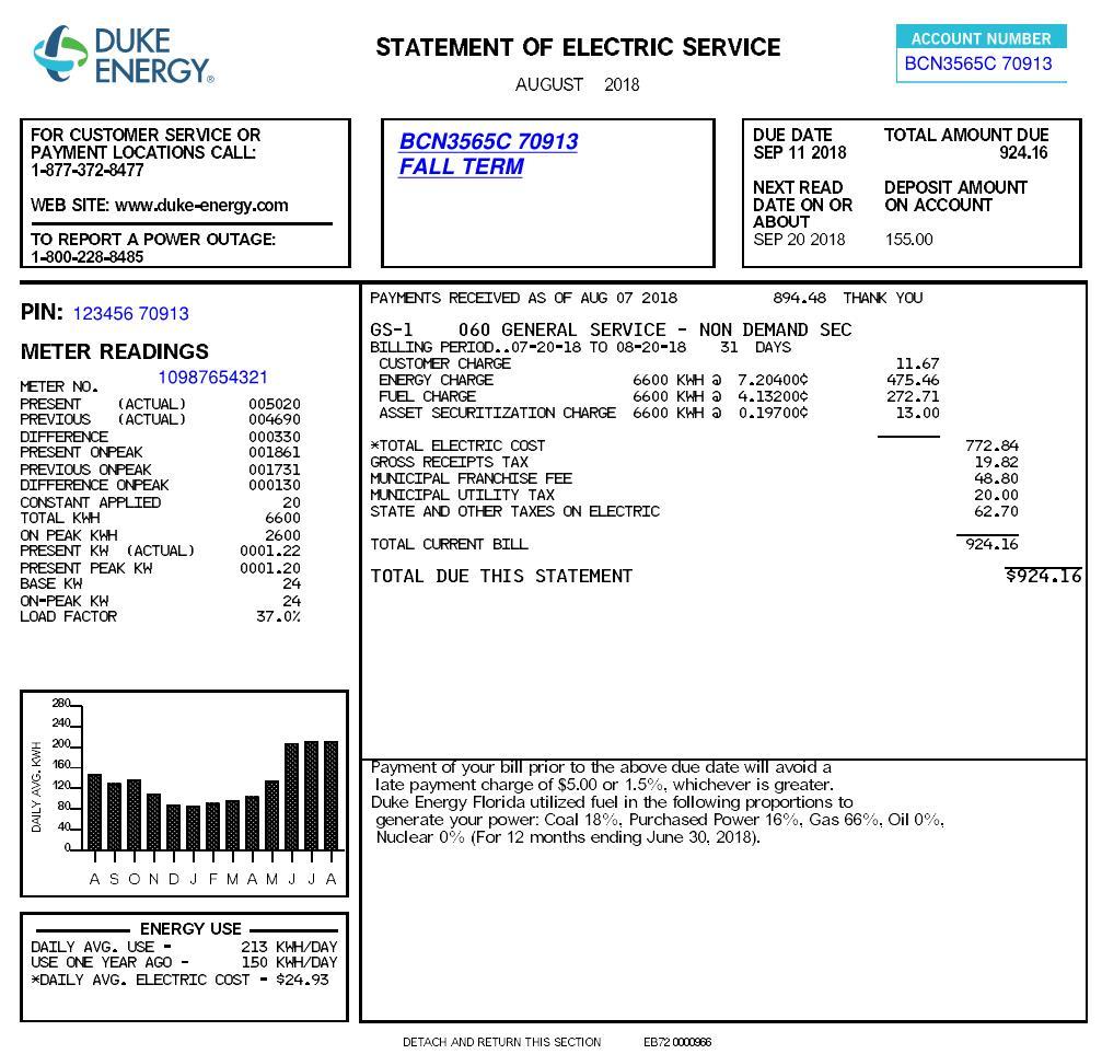 Florida duke deals energy phone number