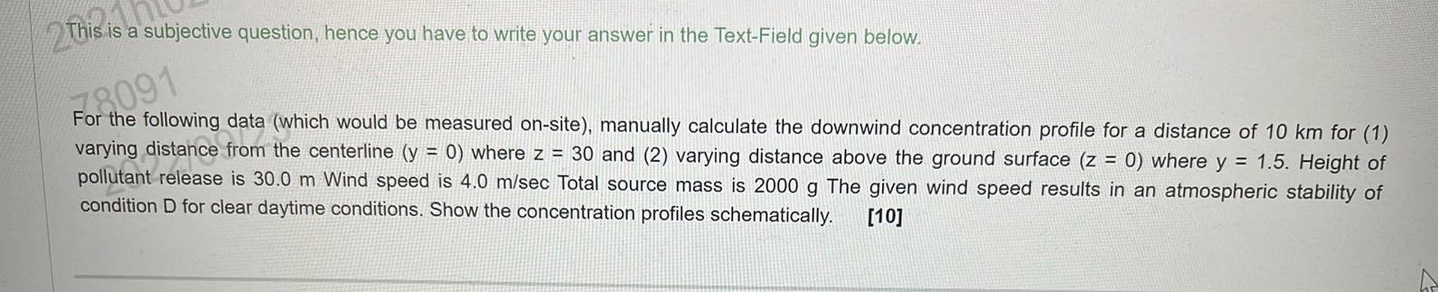 Solved This is a subjective question, hence you have to | Chegg.com