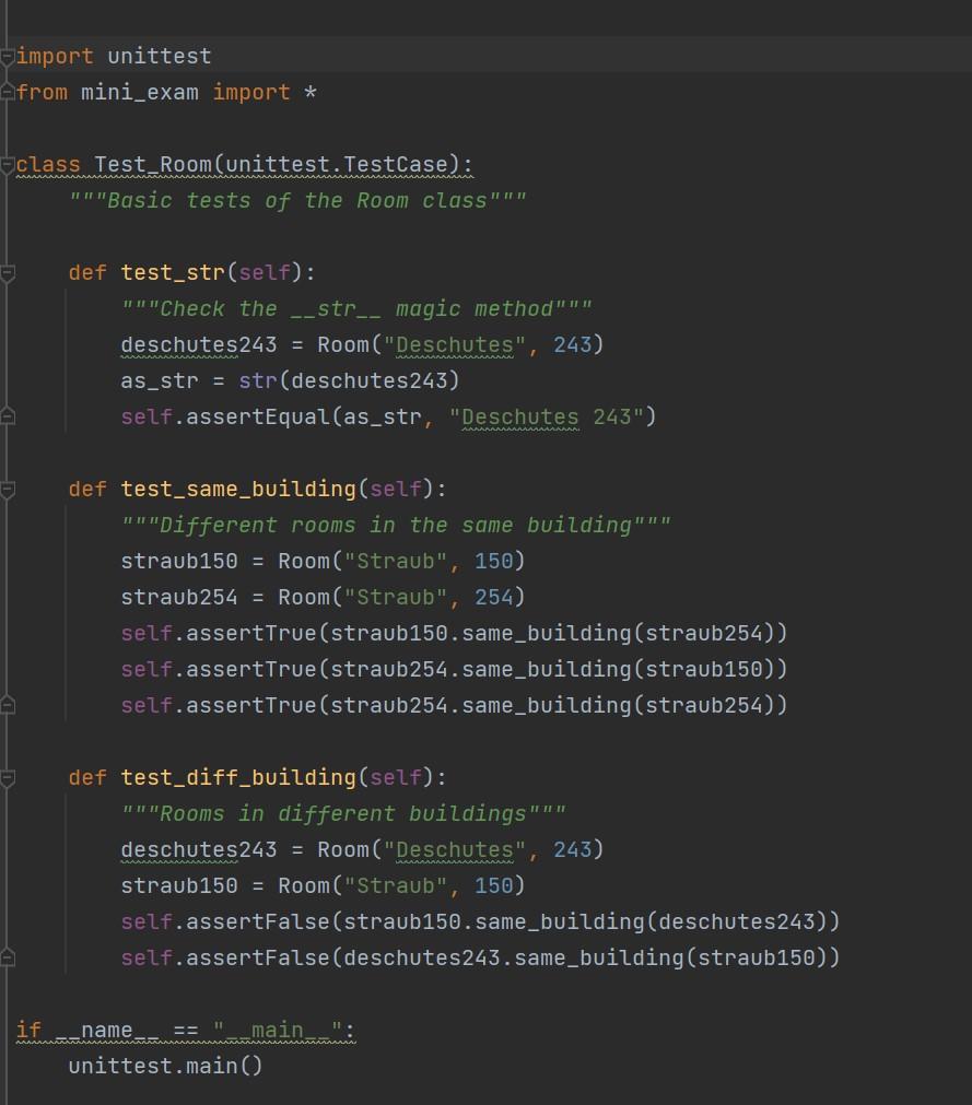 Solved Im trying to make sure this code works against the | Chegg.com
