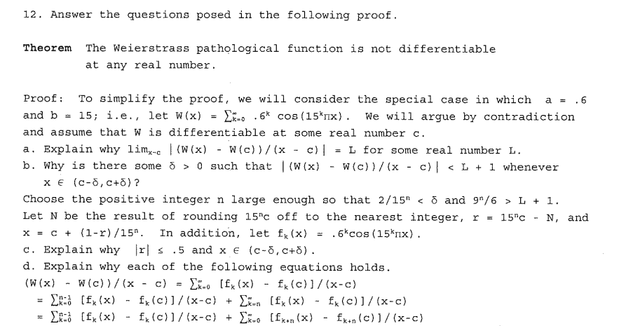 Solved Need Real Analysis Homework help. If you could answer | Chegg.com