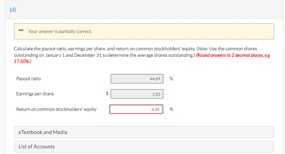 Solved The Stockholders’ Equity Accounts Of | Chegg.com